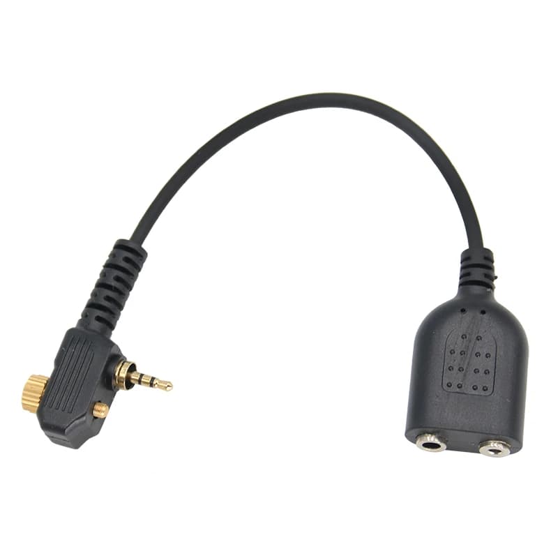 Adattatore walkie talkie per MOTOROLA MTH600 MTH650 MTH800 MTH850 MTP850 MTS850 Cavo di conversione per auricolari da radio bidirezionale a tipo K