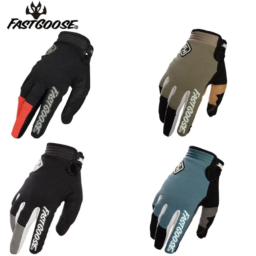 2023 new cycling motorcycle gloves mountain bike summer Motocross gloves with finger complete universal Mtb gloves