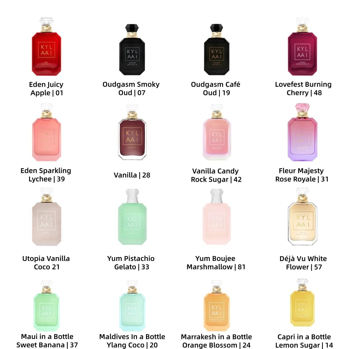 NUOVI arrivi!!!KYL Fragrances EDP Spray 3.4oz/100ml - Spezie del Medio Oriente, Lunga Durata 12+ Ore, Flacone Artistico di Lusso.