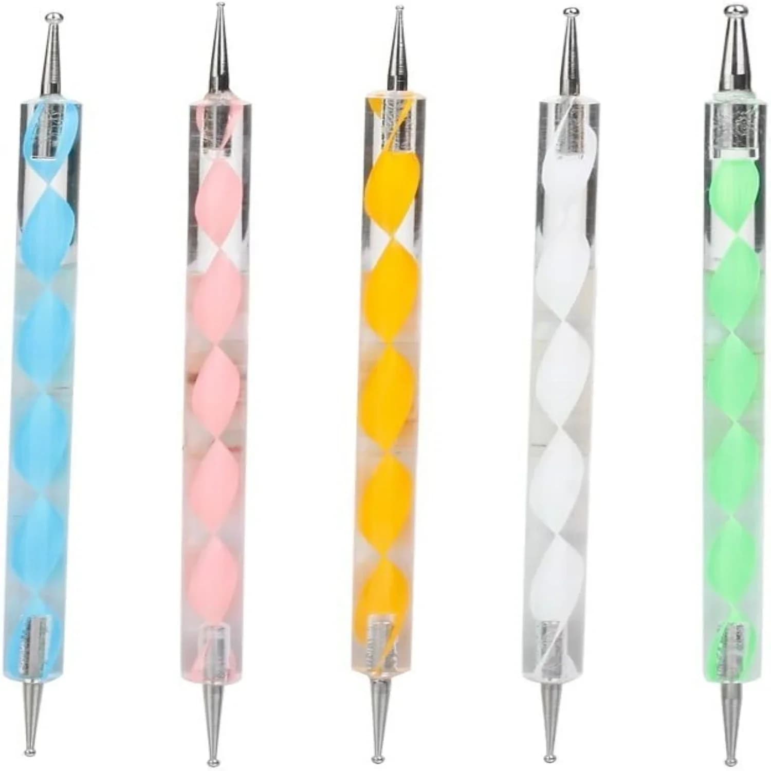 Esperienza di lavorazione migliorata con set di stilo a sfera COMIART professionale e versatile da 5 pezzi: ideale per nail art, scolpire, embos