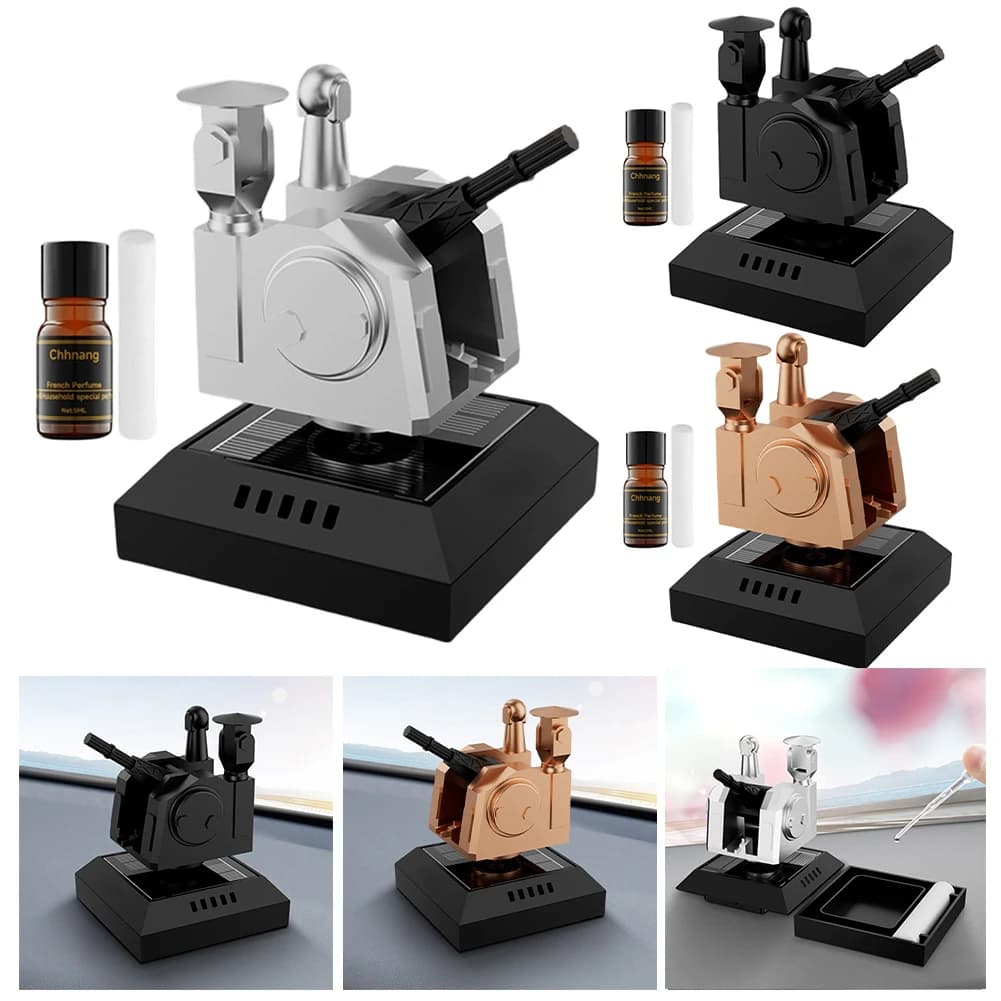For travel car Aromatherapy diffuser Deodorant for solar energy environments during travel Gadget accessory for decorations for black creative cars