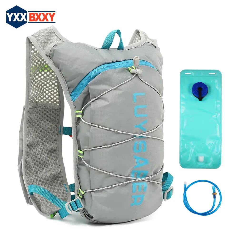 Light running vest with hydration – Marathon, hiking, racing equipment for men and women