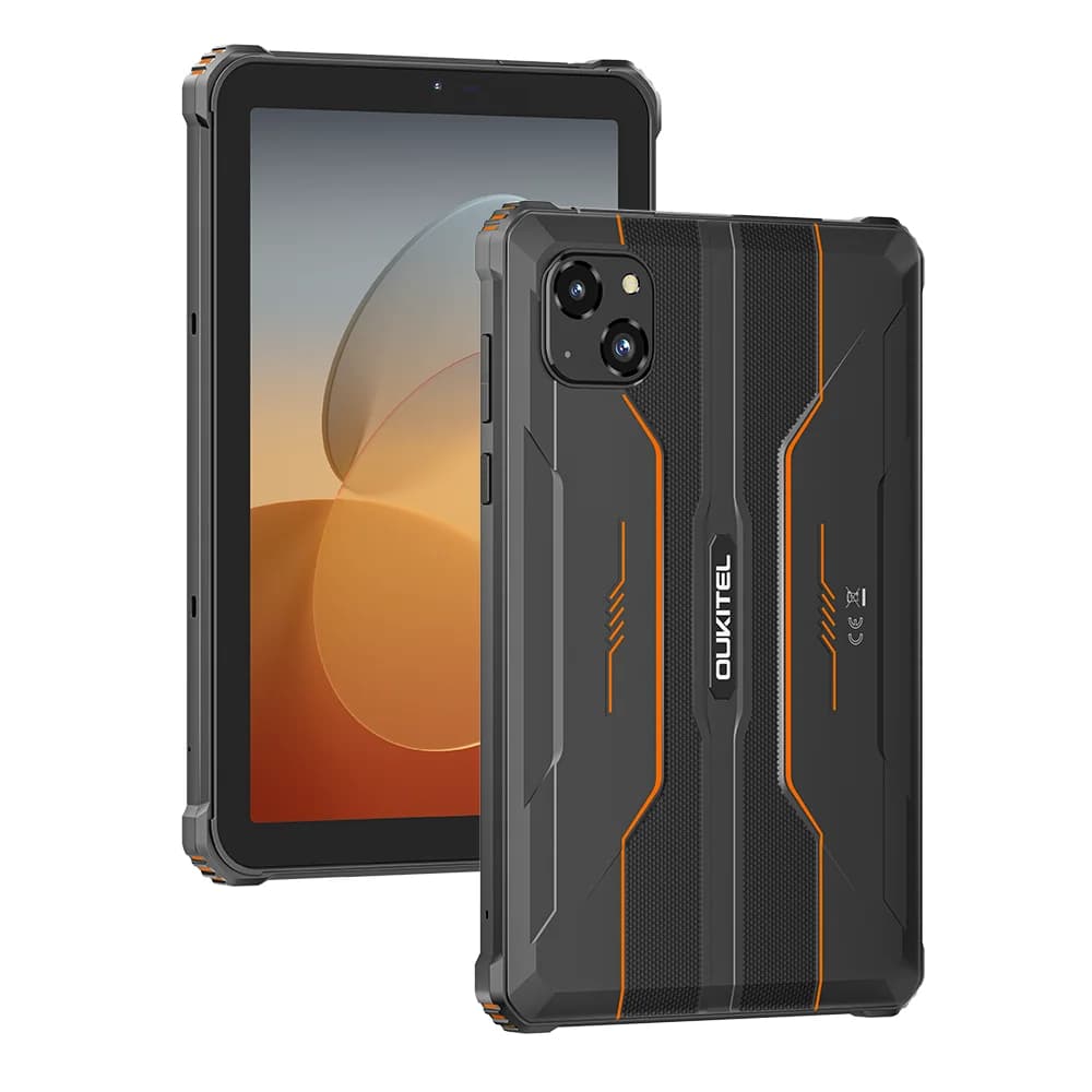 Batteria Oukitel RT3 PRO 5150mAh Display HD da 8" Profilo ultrasottile da 13,9 mm IP68, IP69K e MIL-STD-810H