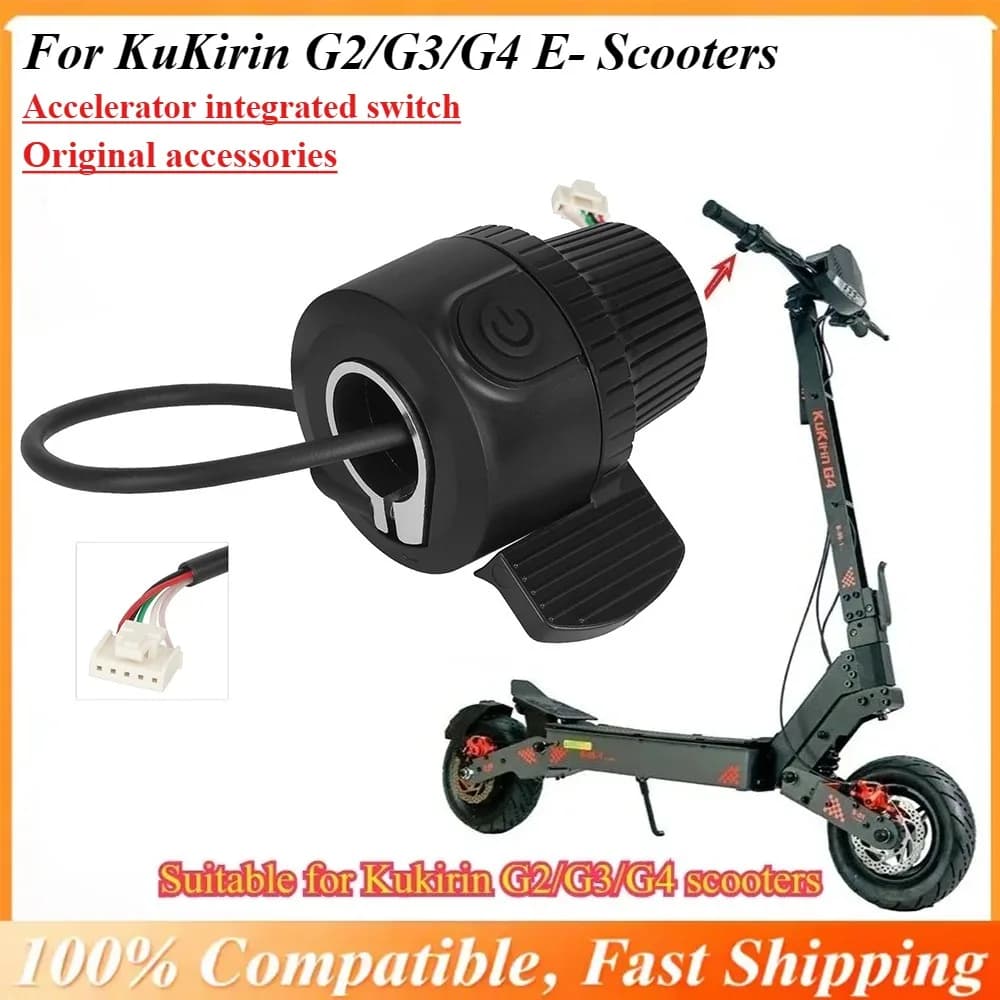 Adatto per KugooKukirin G2/G3/G4 Scooter elettrico Accessori originali per interruttori acceleratore Kit interruttori acceleratore per scooter elettrico
