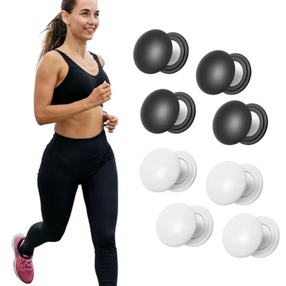 8-piece racing bib magnets Running bib holder Safe connection for race number Clips to fix race Triathlon Cycling belt Fabric buckle