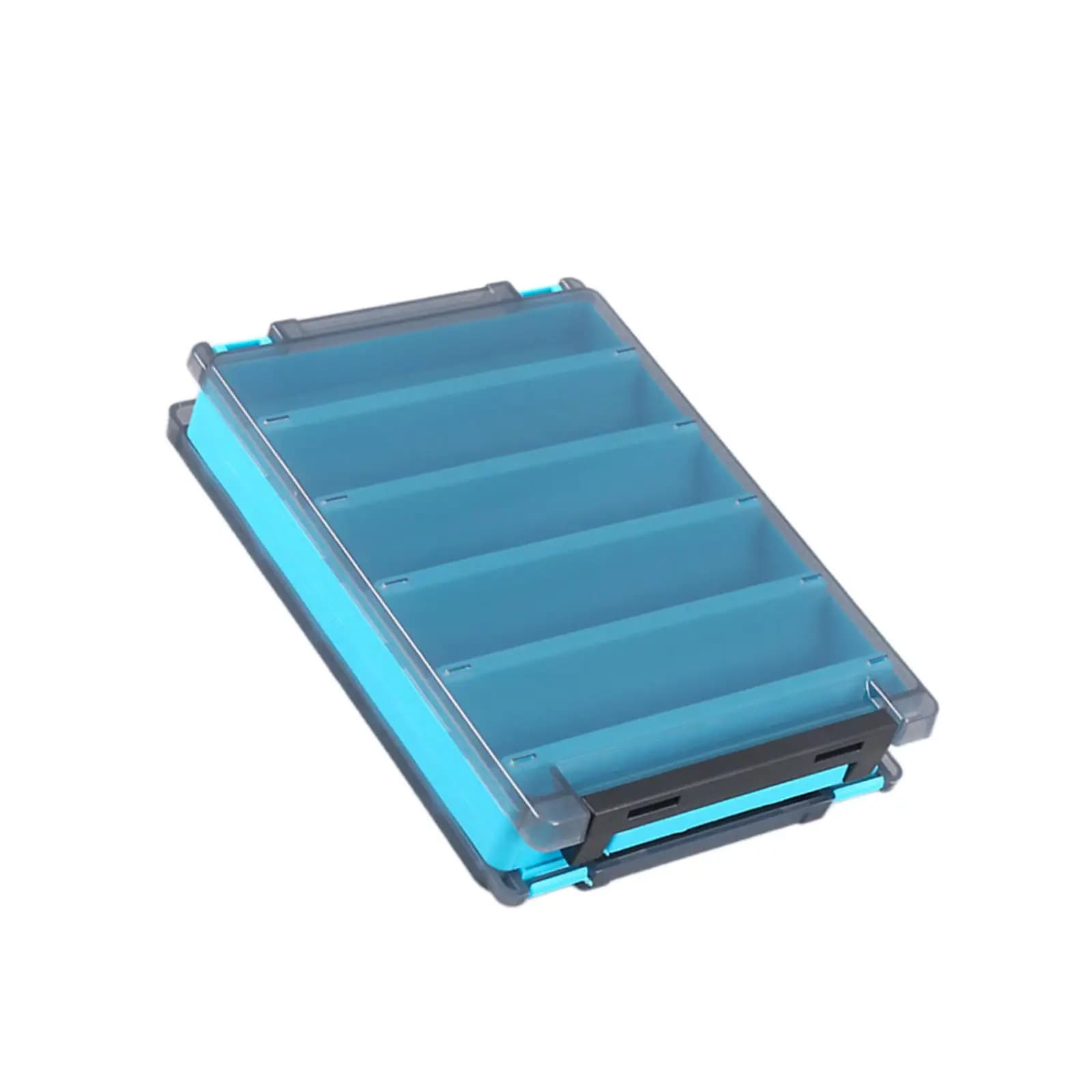 Scatola Porta Attrezzi da Pesca a Mosca a Doppio Lato, Piccola e Portatile, per Accessori da Pescatore Outdoor