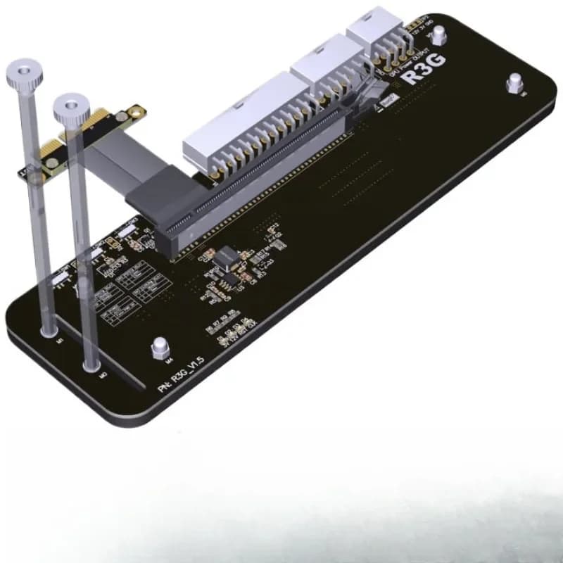 Scheda grafica per notebook esterna per Docking station M.2 nvme PCIe3.04.0x4 Thunderbolt 3 R23SG-25cm