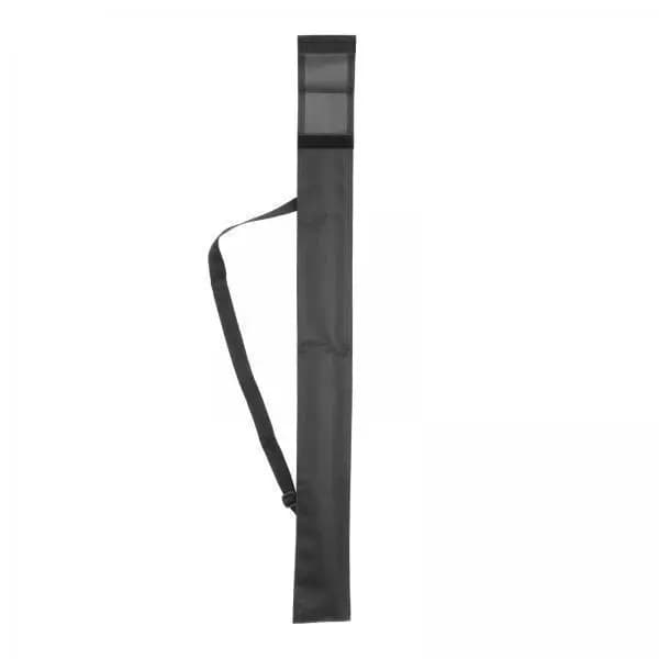 Foldable Billiard Cue Case Canvas Pool Cue Bag Adjustable Shoulder Strap Portable Hard Holder for Billiard Accessories Storage