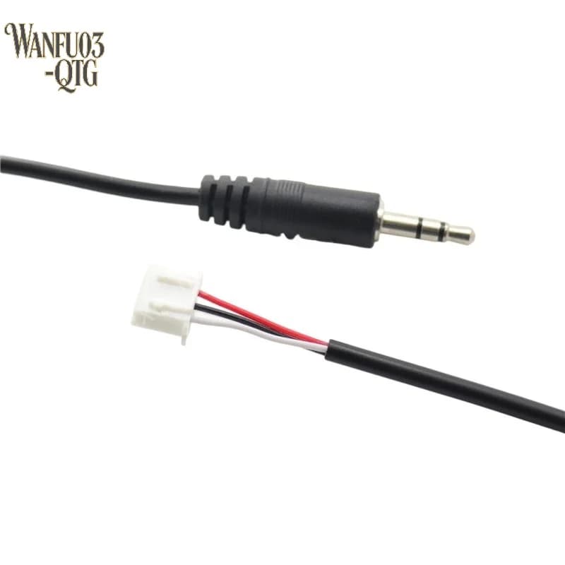 Audio AUX Jack cable from 3.5mm to XH2.54 3p, 30cm, Male-Masss or Male-Femmina, Stereo Audio cable with 3 conductors, Amplifier extension
