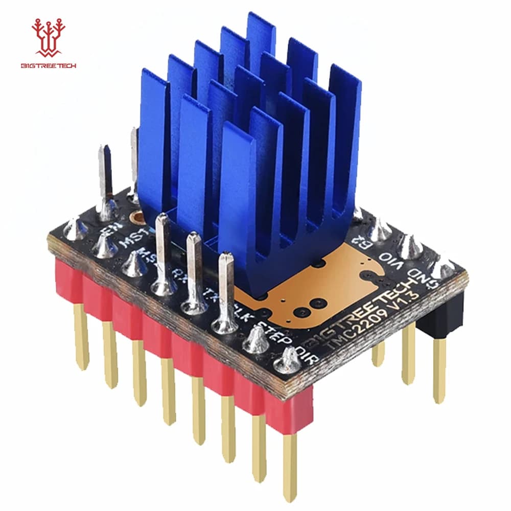 BIGTREETECH TMC2209 Driver step-by-step 3D printer parts VS TMC2130 TMC2100 for SKR V1.4 Turbo motherboard 3D printer In stock