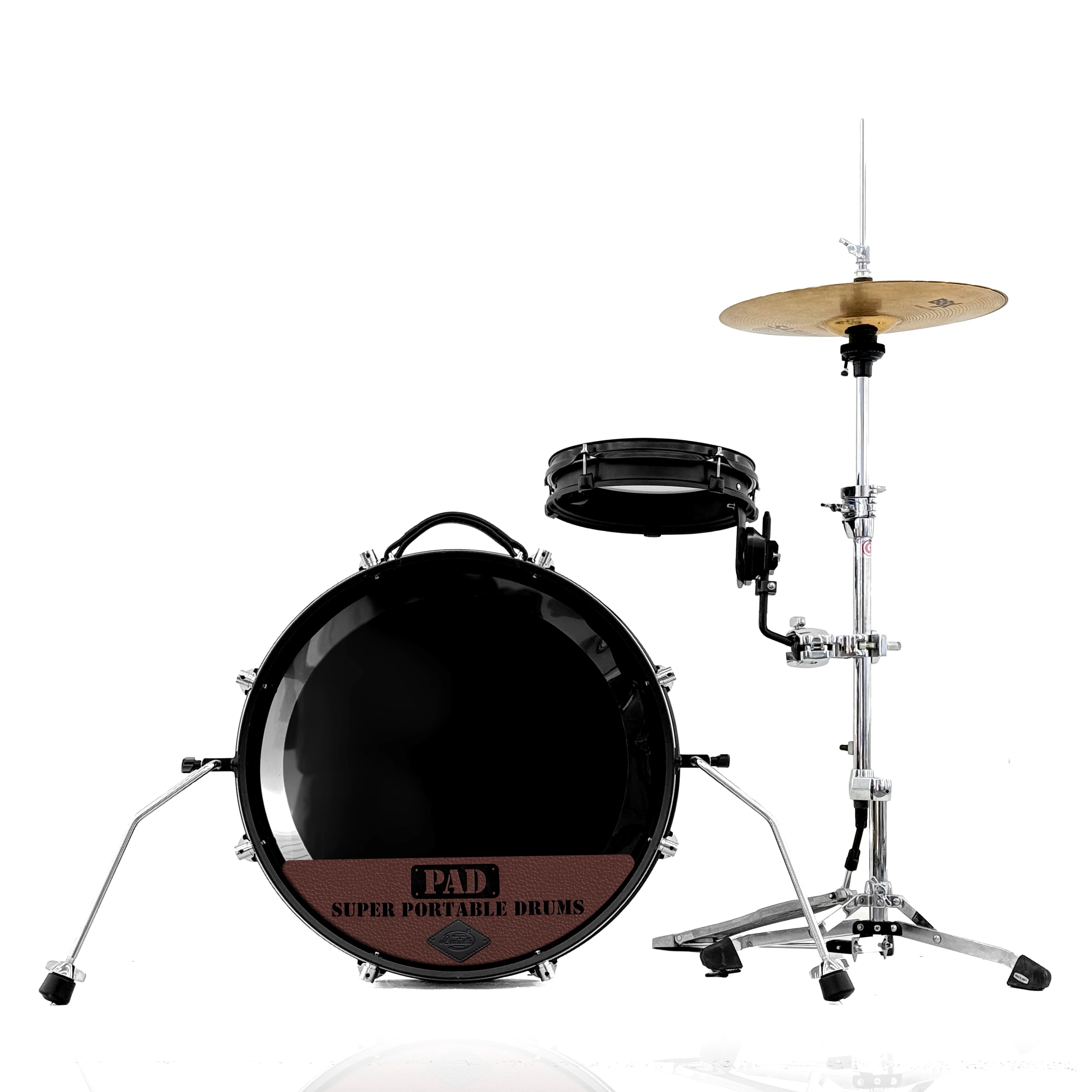 Lancio di Nuovi Prodotti | Kit di Percussioni da Viaggio Ultra-Portatile A | Guscio per Tamburo Ultra-Sottile | Set di Batteria Portatile