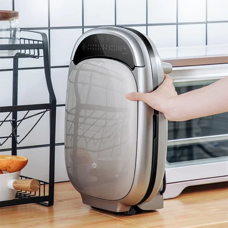Macchina per friggere a doppio lato per uso domestico, molto richiesta, con piastra profonda e rimovibile, modello JC30RQ801