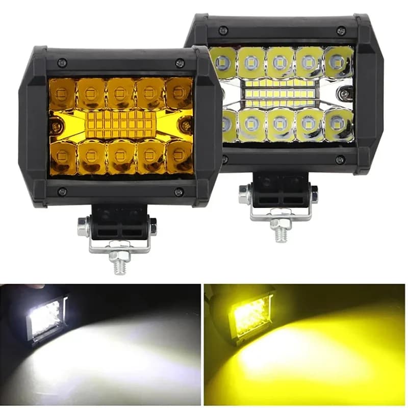 12v HA CONDOTTO LA Luce Offroad Spot Inondazione Combo Barra Luminosa Da Lavoro Superbright 6000K Per Auto SUV 4x4 Barca ATV Barra LED Fari