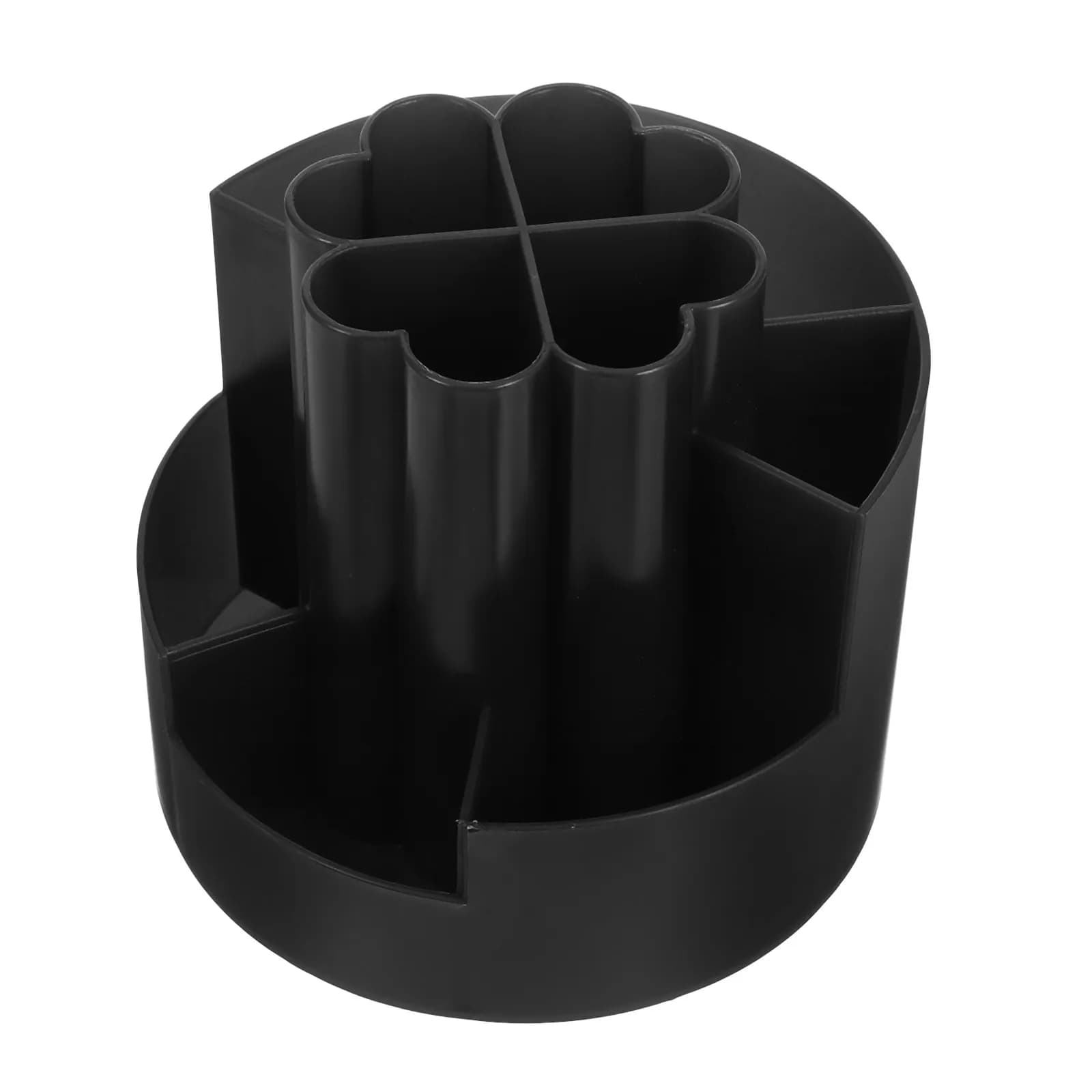 Organizer da Scrivania Girevole a 360 Gradi, Simpatico Portapenne per Penne e Matite, Piccolo Organizer da Tavolo, Soluzione Elegante per lo Spazio di Lavoro