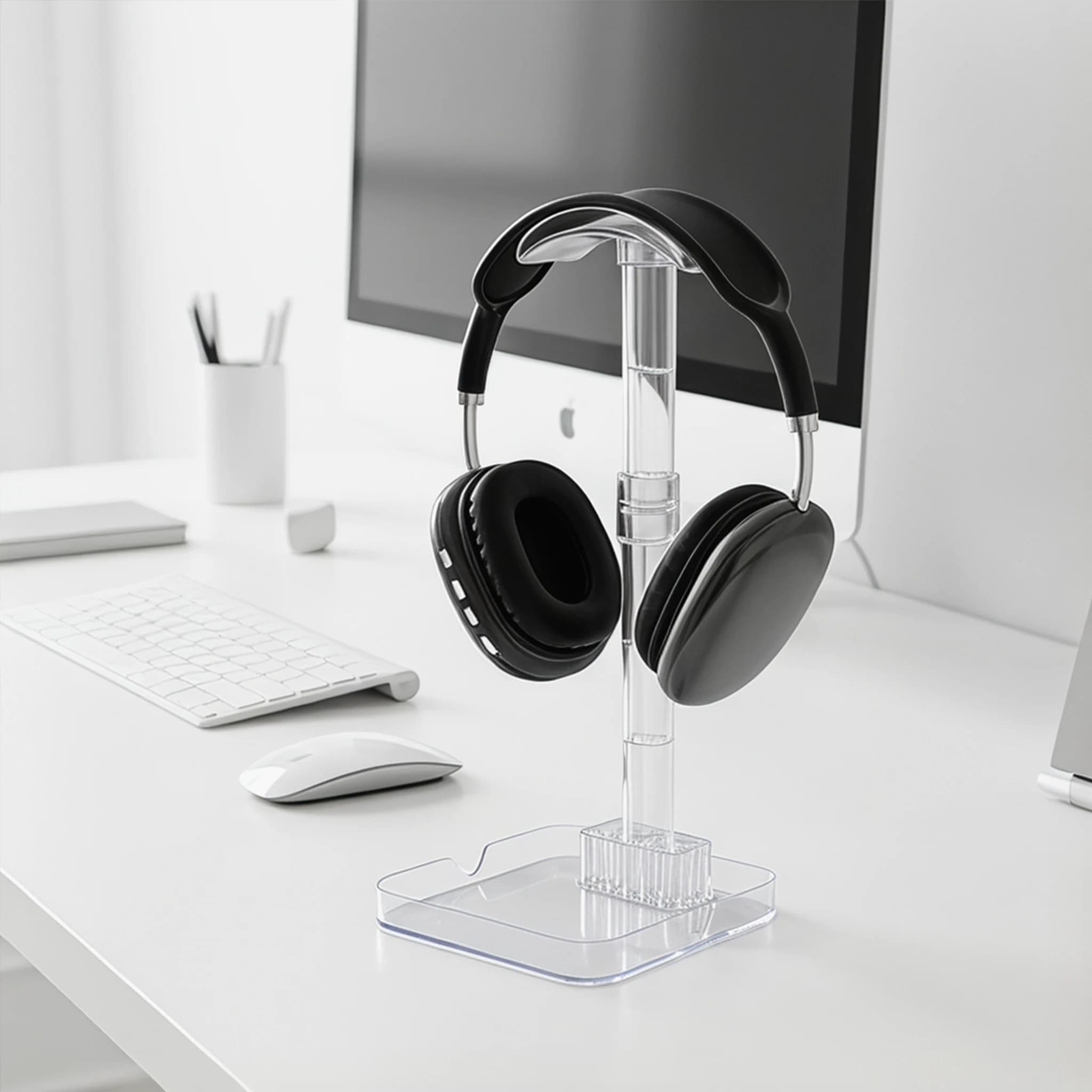 1/2pcs Desktop Headphone Stand & Hanger, Suitable for Gaming and Office Use, A Creative Gift for Teens, Boyfriends, and Brothers