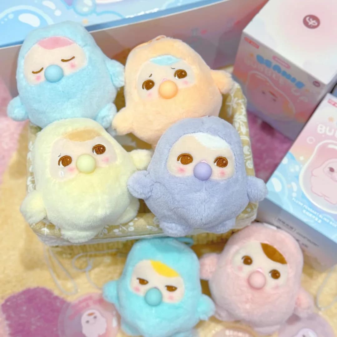 Genuine Cute Beanie Bubble Up Series Pendant Blind Box Trendy Toy Gift Bag Pendant Collection Cute Doll Toy Desktop