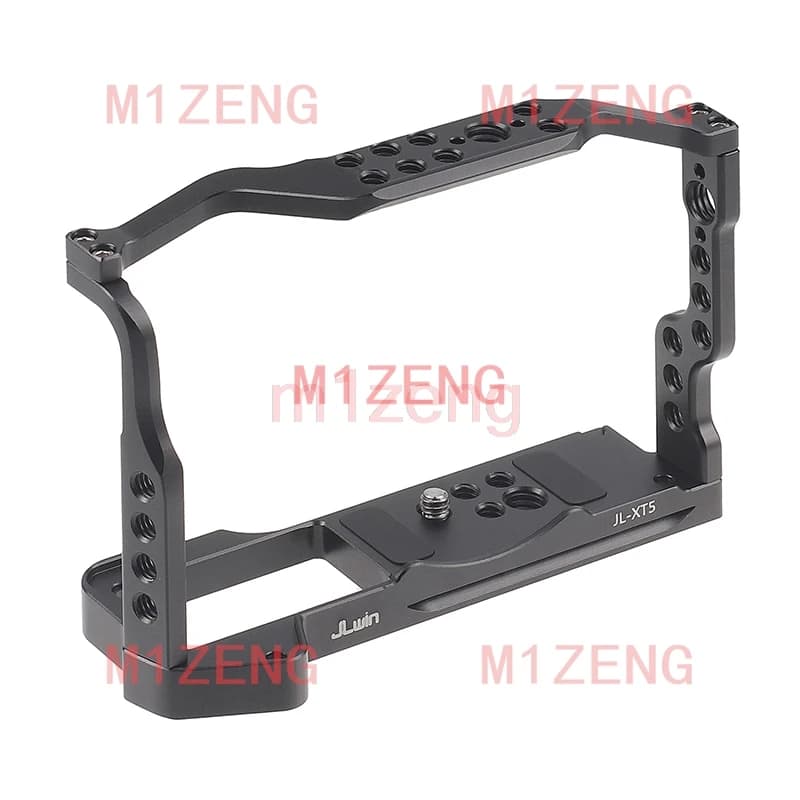XT5 Lega di gabbia per conigli Rig Maniglia Staffa di supporto per braccio Stabilizzatore hotshoe per fujifilm X-T5 fotocamera video led treppiede per microfono