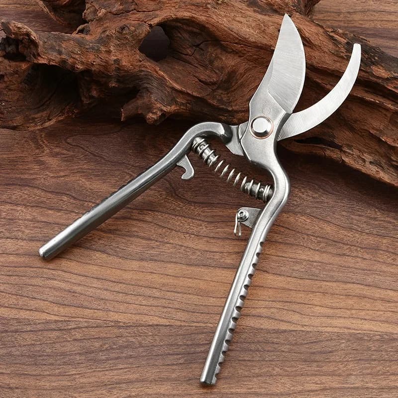 Garden Pruning Shears Fruit Tree Pruning Scissors Labor-saving Bonsai Gardening Clipper Professional Non-slip Vegetable Pruner