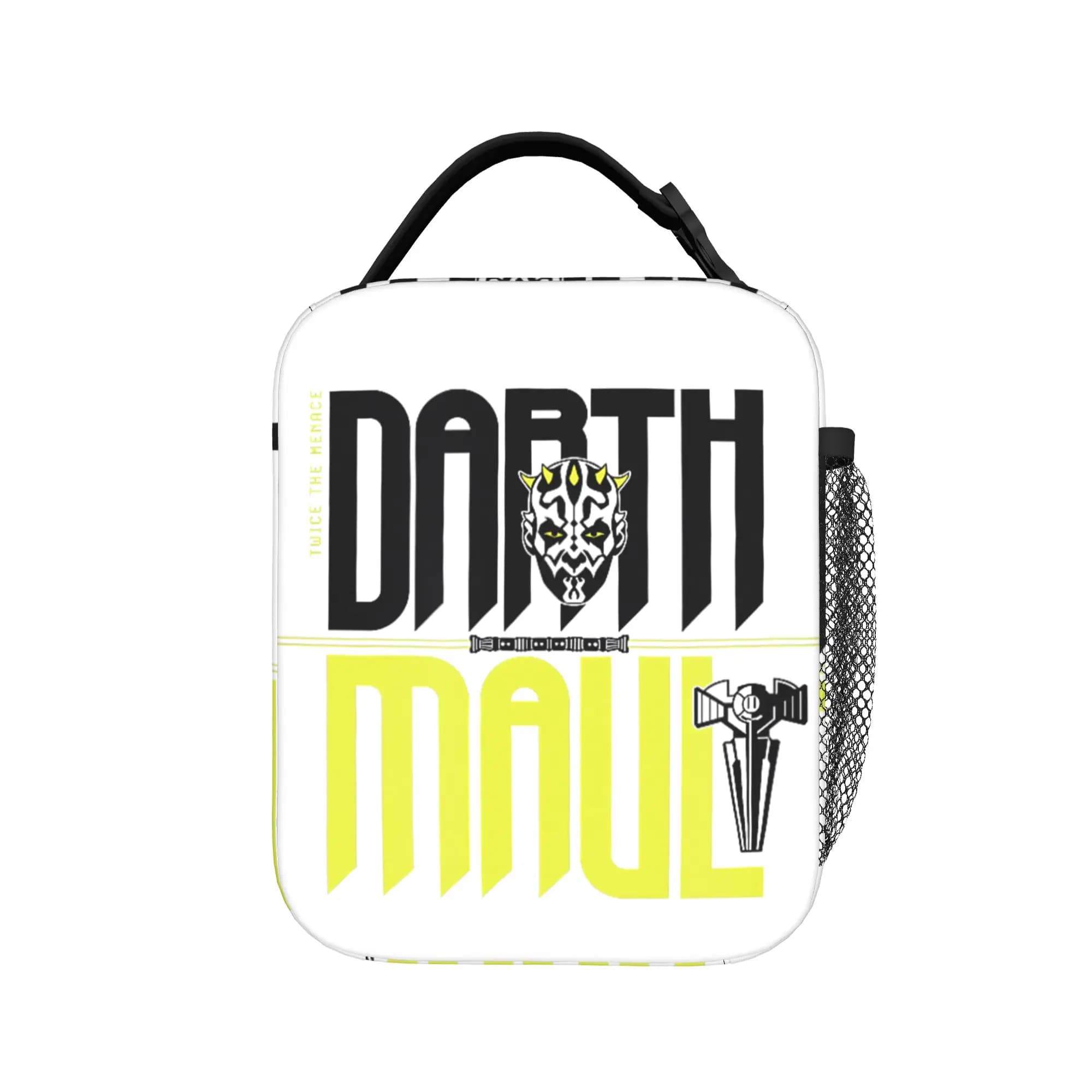 Borsa termica per il pranzo Darth Maul The Menace, contenitore portatile per il pranzo, borsa termica, borsa per il pranzo, borsa per la scuola, borsa per la conservazione degli alimenti all'aperto