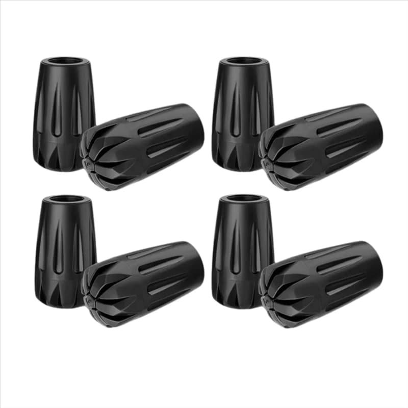 XSXS-Replacement for hiking stick accessories - 8 pieces for all common trekking poles Rubber tips for trekking poles
