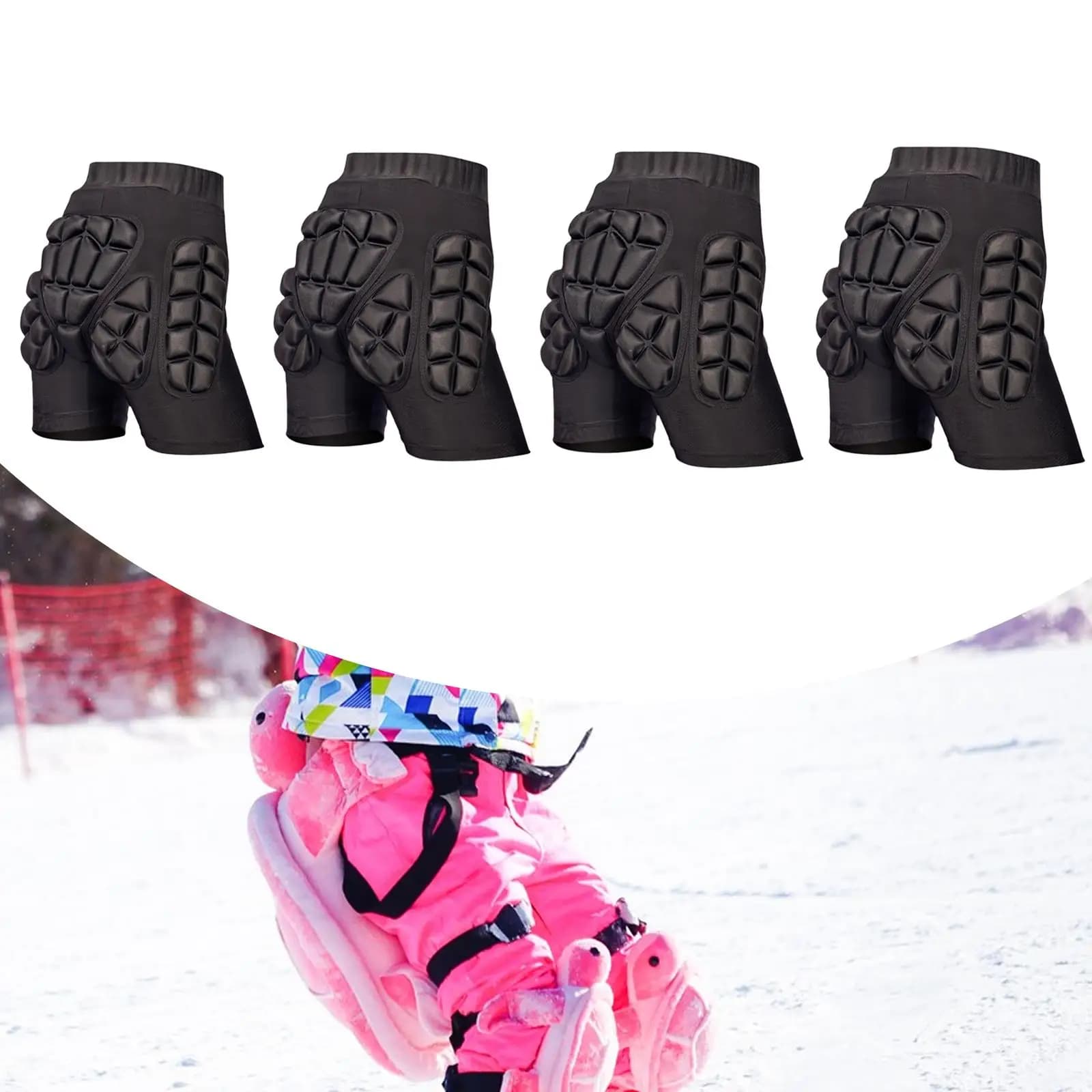Pantaloncini imbottiti Cuscino Crash Pantaloni per snowboard Sport all'aria aperta Pattinaggio su ghiaccio