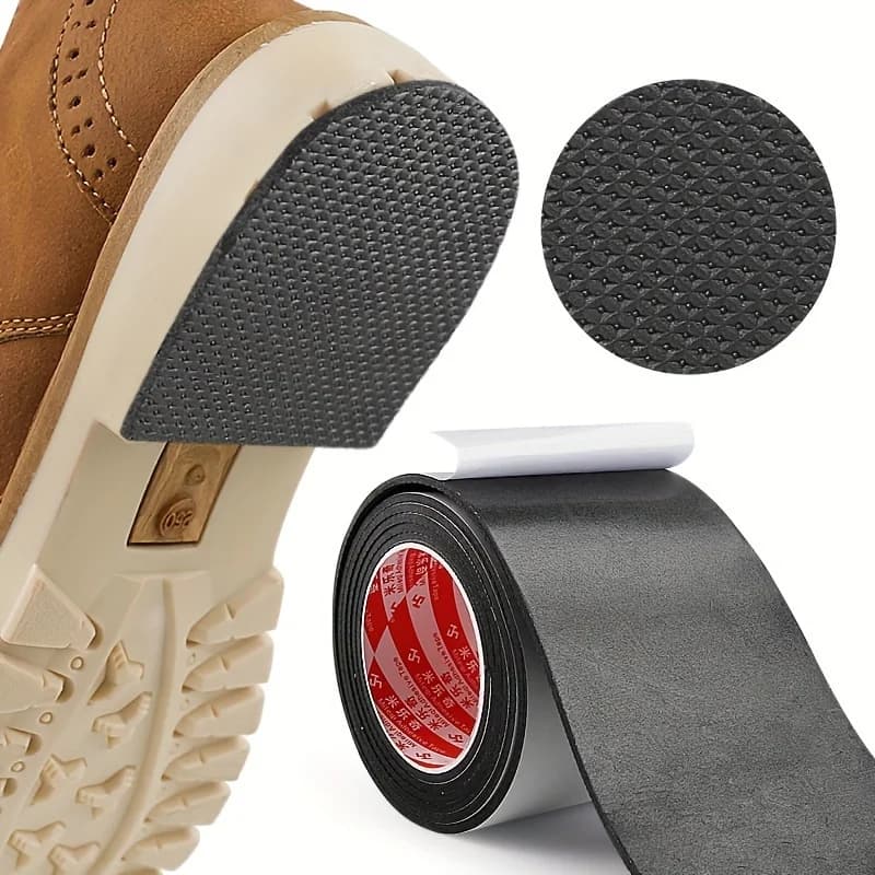 Cuscinetti per scarpe Protezione suola resistente all'usura per tacchi alti, scarpe sportive, sandali Facile riparazione dei fori delle scarpe e adesivo di protezione della suola