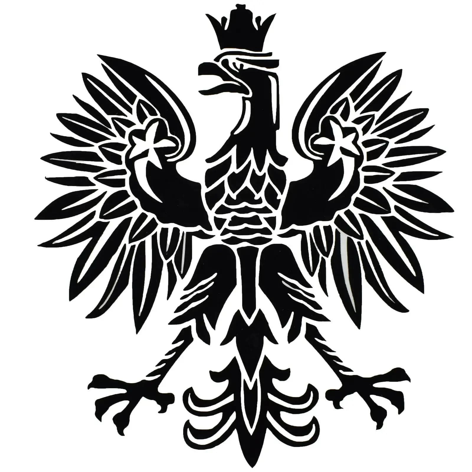 Per POLAND emblema polacco aquila-auto JEEP computer portatile 4x4 finestra paraurti adesivo in vinile