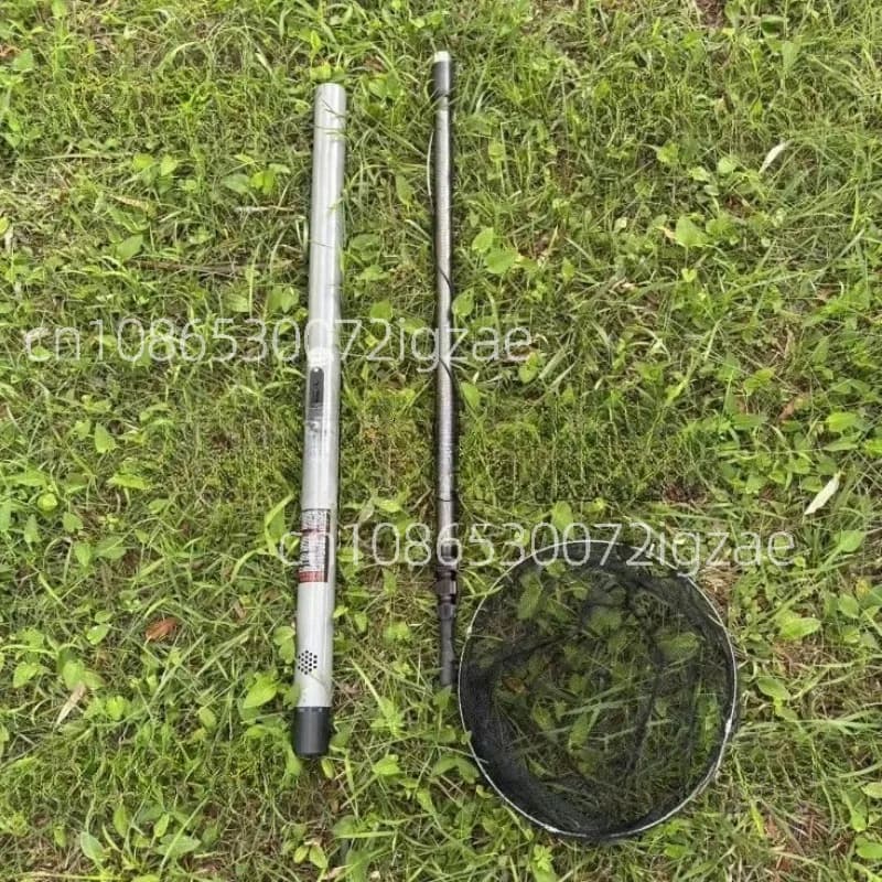 Suitable for 4.2 Meters 5000/9000 Watts Aluminum Alloy Ultra-light Fishing Tool Electric Automatic Telescopic Fishing Net