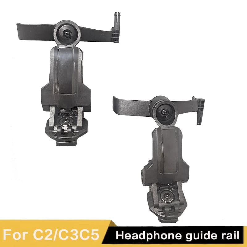 C5 tactical headphone rails Helmet rail adapter, headphone stand, compatible with C2, C3, C5 headphones