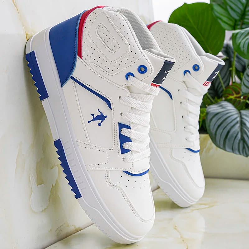 Men's casual shoes Fashionable basketball sneakers Street style skateboard shoes for teens