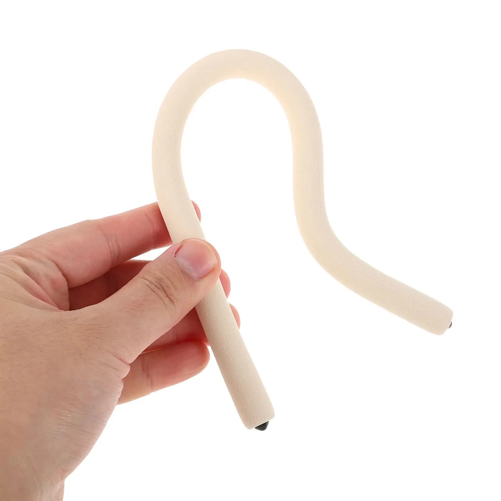 Set di 3 Ganci a S Flessibili, Ganci Pieghevoli in Schiuma Multiuso per Appendere Oggetti su Asta dell'Armadio, Auto, Bagno, Scrivania, Supporto per Telefono Cellulare