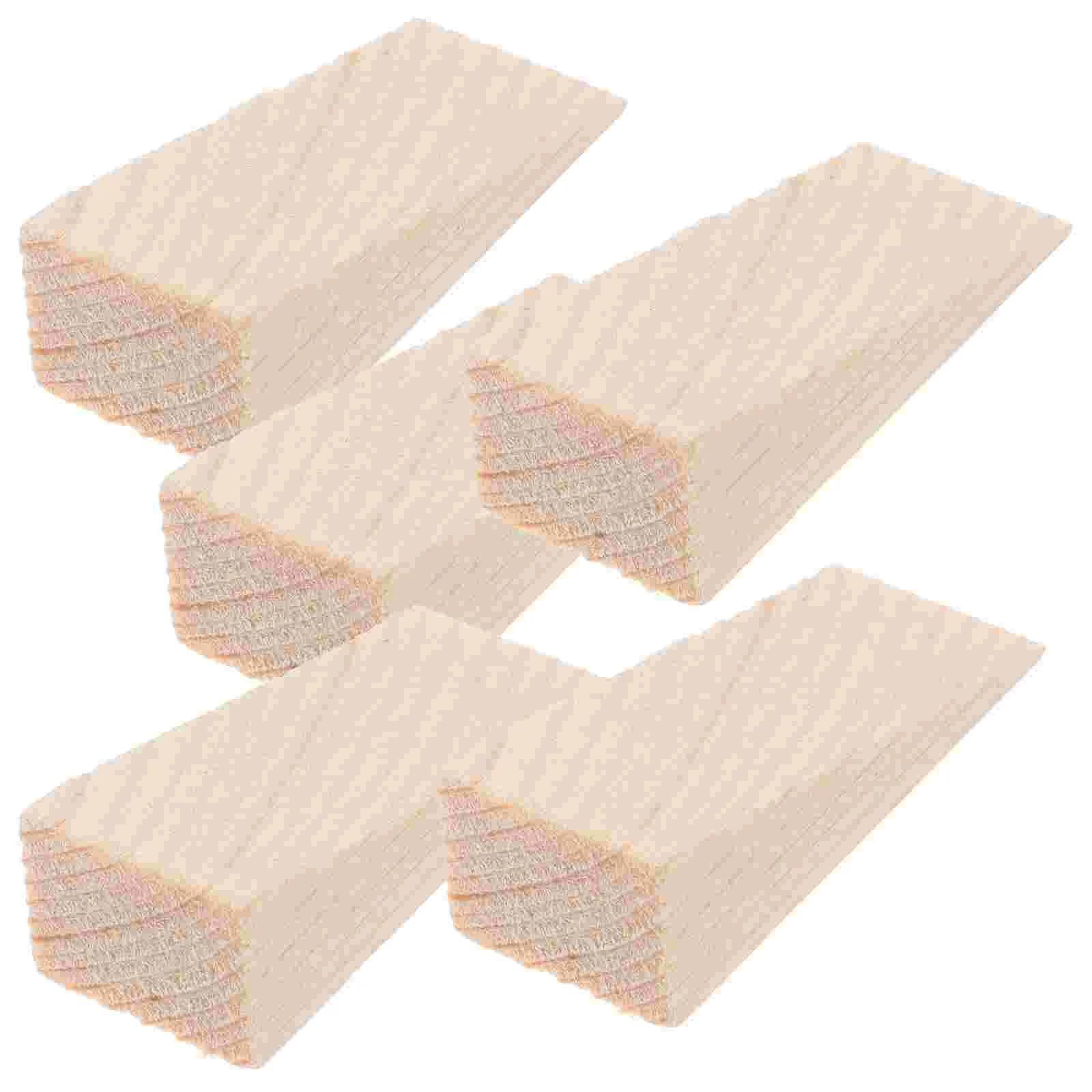 3 pezzi robusto fermaporta in legno cuneo resistente protezione per le dita supporto per porta antiscivolo casa ufficio animale domestico cuneo per porta di sicurezza per bambini