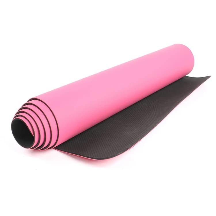 2025 Anti-slip PU rubber yoga mat with anti-slip design 11