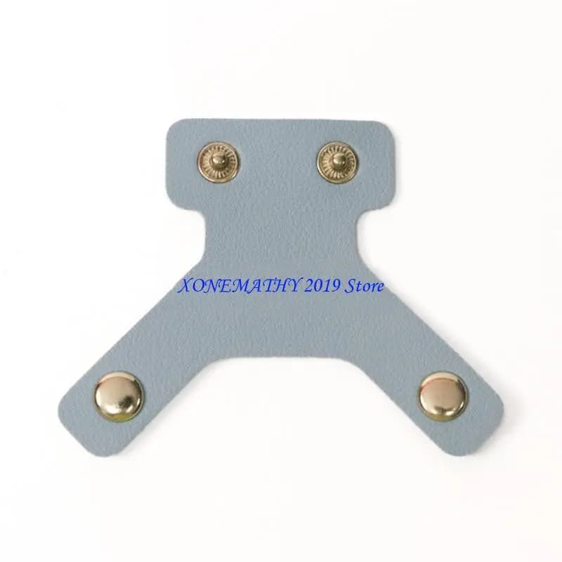F42F Stethoscope Holder Carrying Case PU Leather Medicals Tools Name Label For Medicals Instrument Doctors Nurses Daily Use