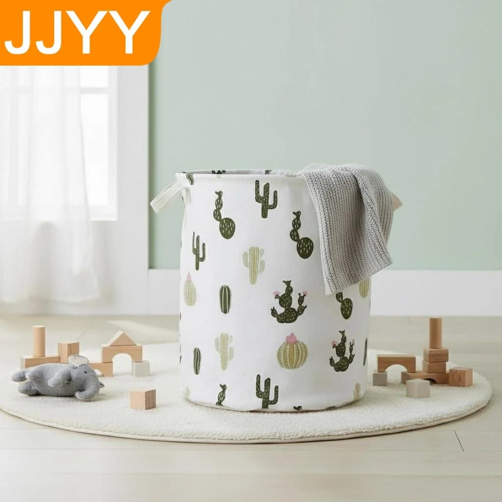 Waterproof Folding Laundry Basket Storage Bag for Clothes and Toys Household Organizer 1PC