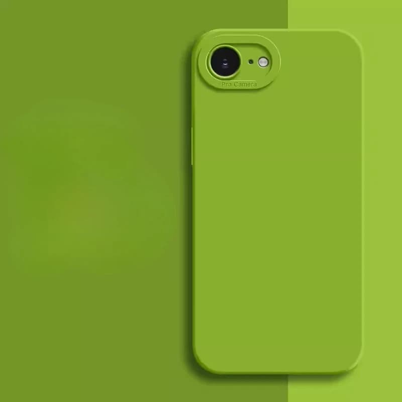 Custodia per iPhone 17e 16e in silicone liquido semplice, cover in TPU delicata sulla pelle, antiurto per iPhone 17e