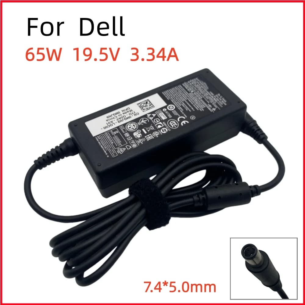 19.5V 3.34A 65W 7.4*5.0mm AC Laptop Charger Adapter For Dell Latitude E5250 E5440 E5450 E5540 E5550 E6420 E6430 E6440 LA65NS2-01