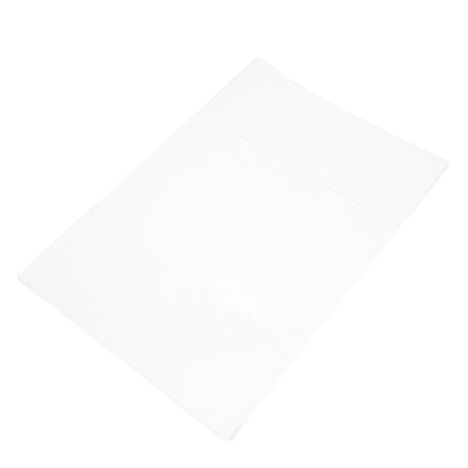 Copertina Protettiva Trasparente A6 per Planner, Protezione in PVC per Quaderni a Fogli Mobili, Libri di Testo, Scrapbook