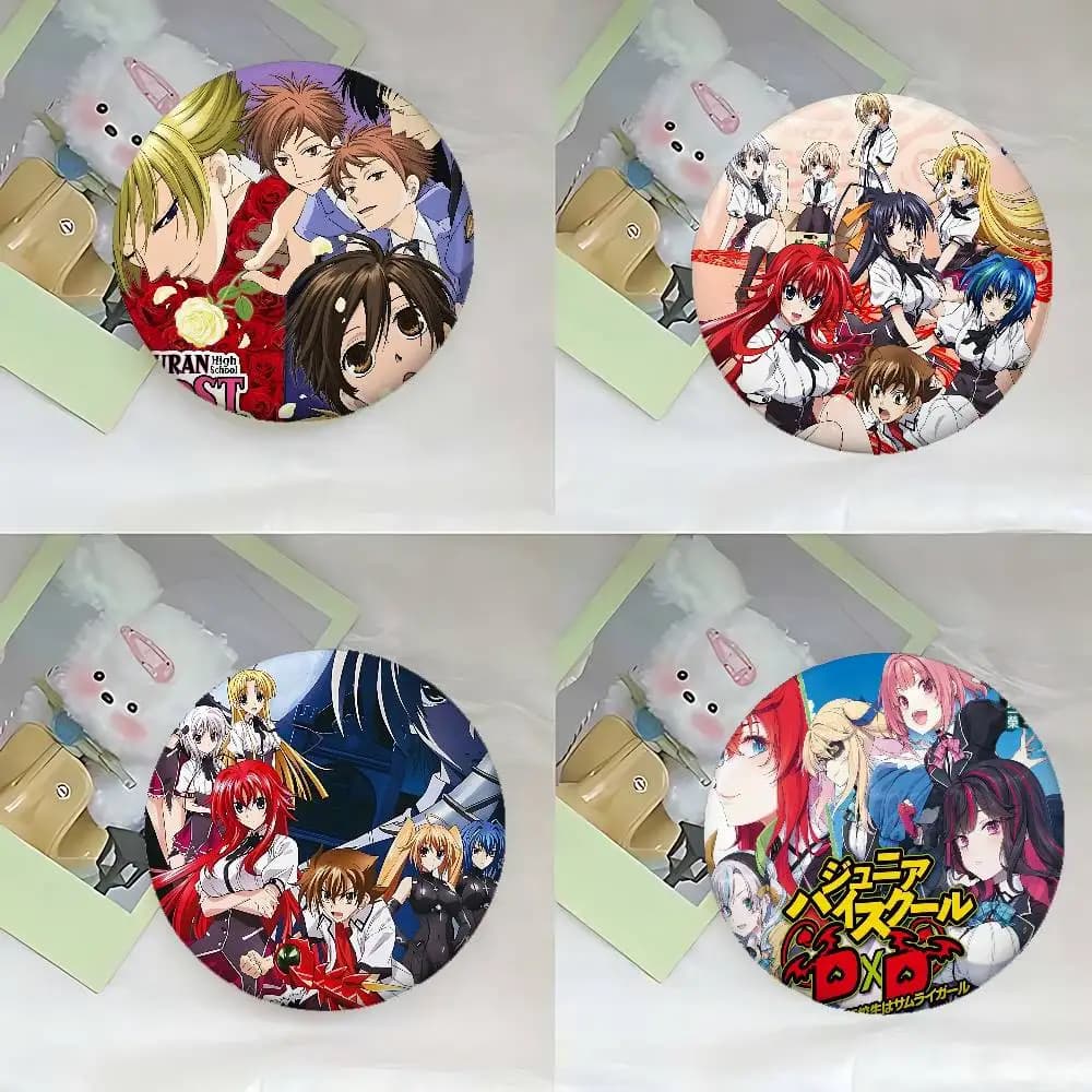 Spilla in smalto anime per abbigliamento scolastico, distintivi cosplay a tema cartoni animati, simpatici gadget, spilla da zaino, regali artistici