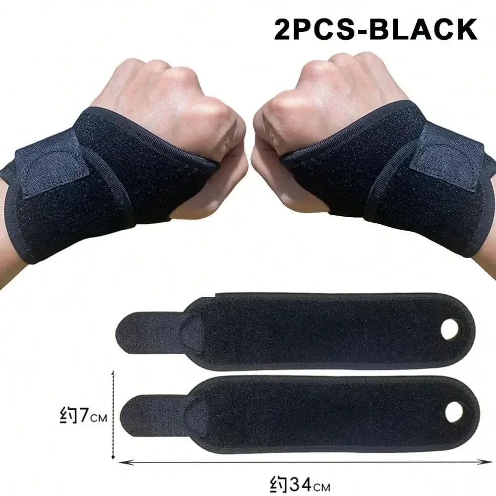 Supporto Regolabile per Polso Unisex, Fascia di Sostegno per Tunnel Carpale, Adatto per Mano Destra e Sinistra, per Fitness