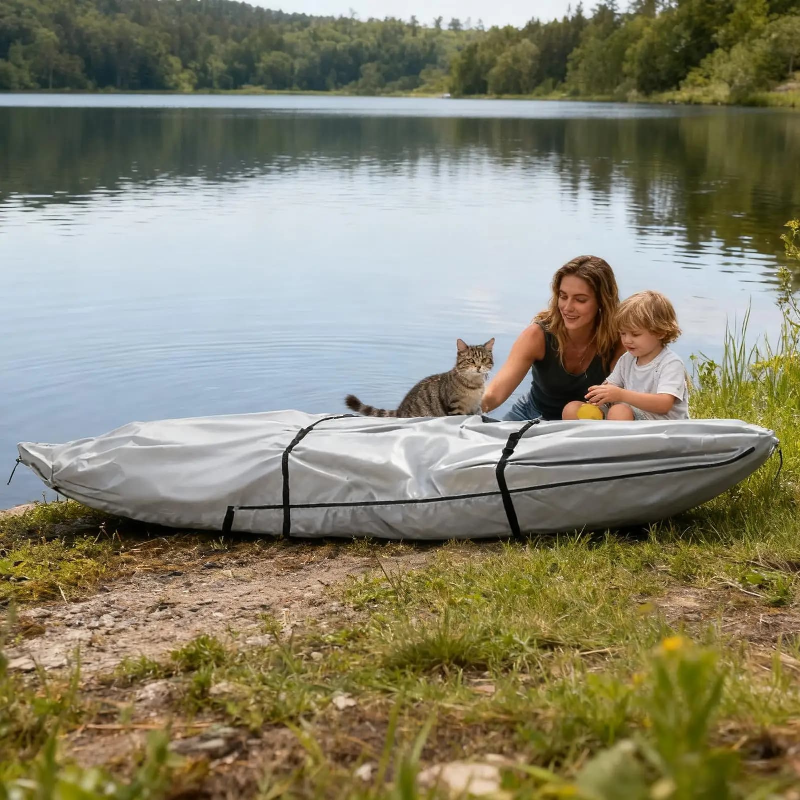 Borsa per kayak Borsa protettiva impermeabile per kayak resistente per protezione esterna per pagaia da trasporto quotidiano da viaggio esterno