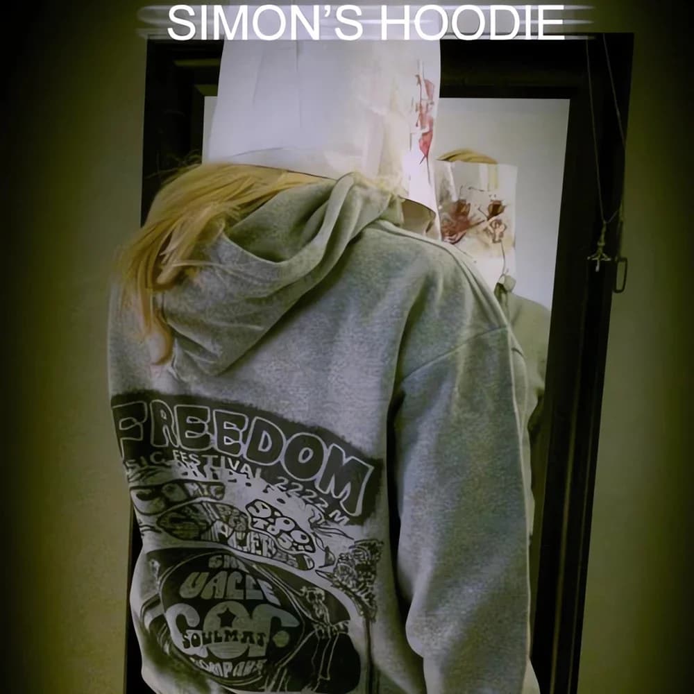 Felpa con cappuccio zip Simon Henriksson Cry of Fear Felpa cosplay con cappuccio di Simon Maglione invernale Regalo per giocatori Felpe con cappuccio estetiche alla moda