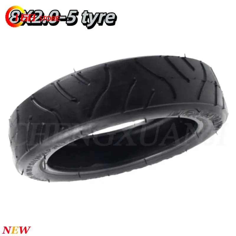 Pneumatico Esterno da 8 Pollici 8X2.0-5 8x2.00-5 per Scooter Elettrico, Carrozzina per Bambini, Parte di Ricambio per Moto