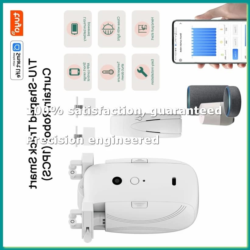 Tuya Curtain Motor for T U Track WIFI Tuya Automatic Open Smart Electric Curtain Robot APP Voice Control-A86Z
