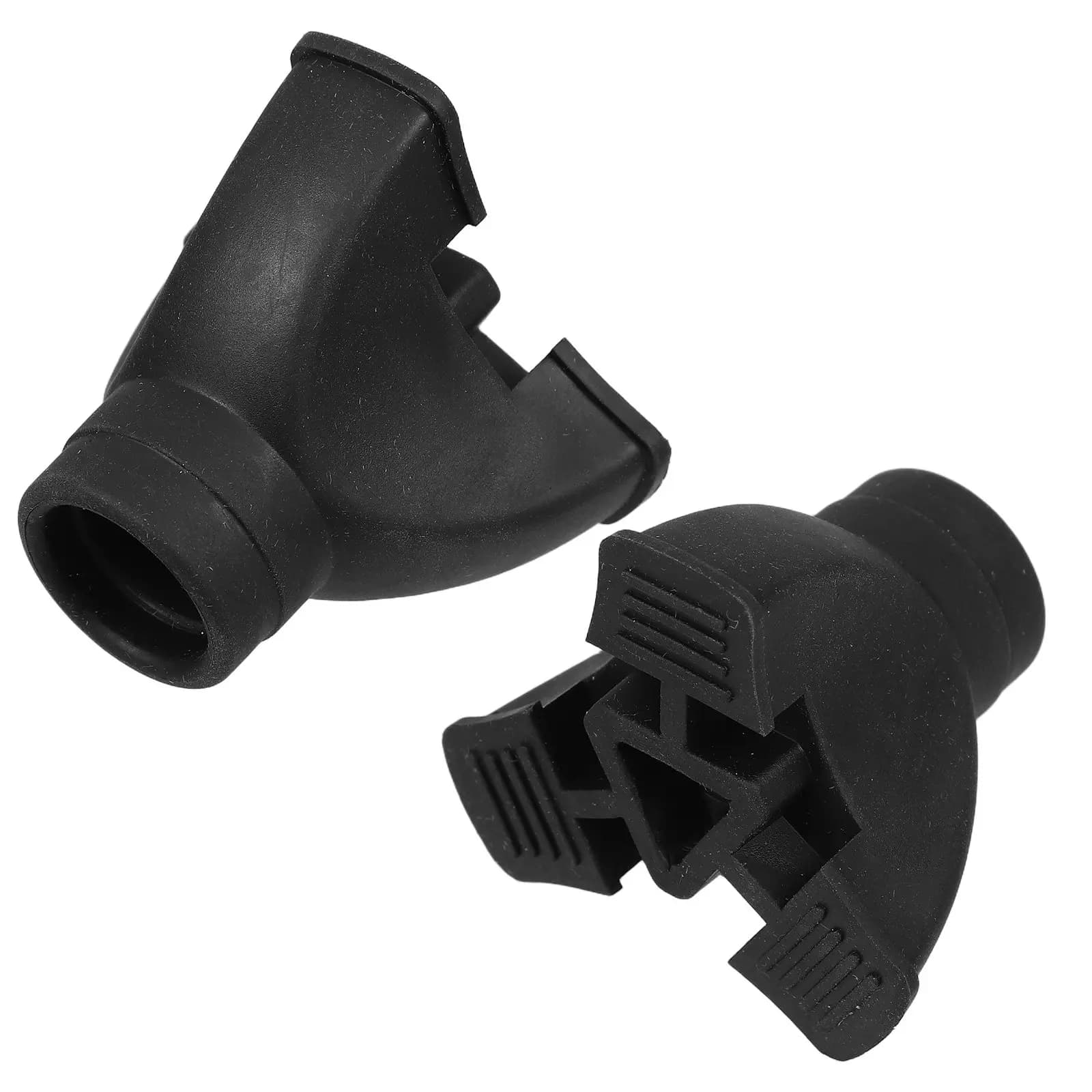 2Pcs Cane Three Prong Rubber Tips Stable Non Slip Foot Pads Replacement for Walking Stick Trekking Pole Accessories