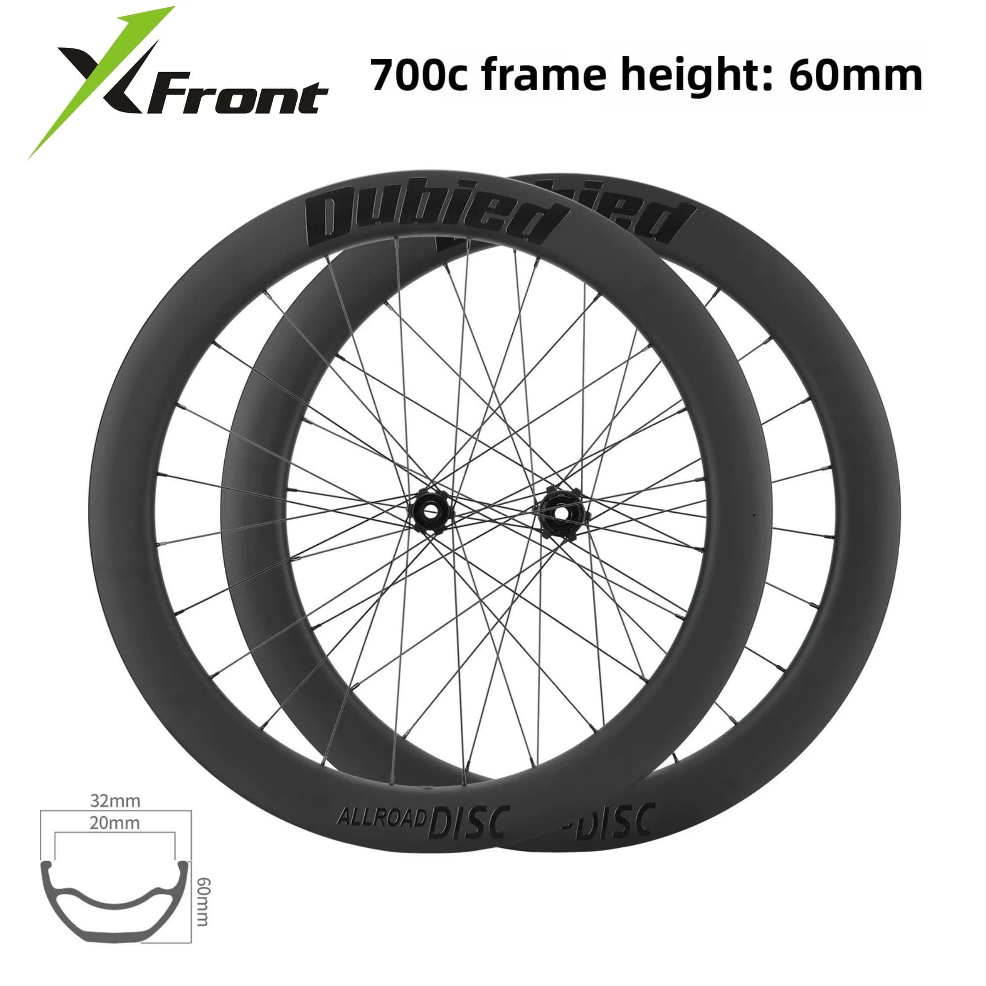 Carbon Wheels Disc Brake 700c Ultra-Light Road Bike 4 Peilin Wheel Hub Carbon Rim Cente Road Cycling Depth 35/45/60 MM Wheelset