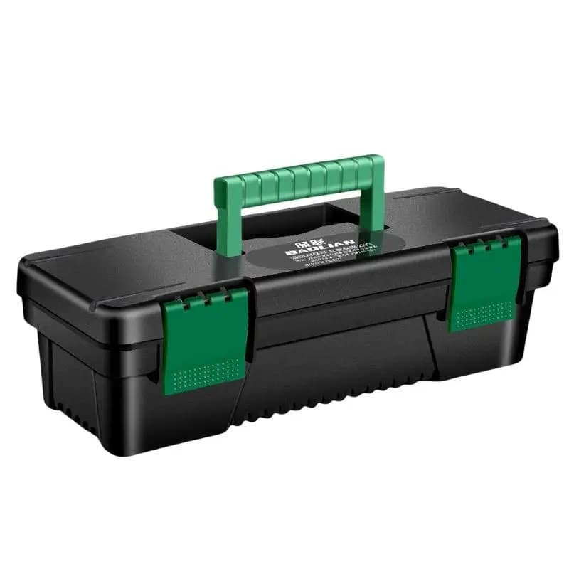 Easy to Clean Plastic Tool Storage Case Waterproof Portable Tool Box for Carpentry Electrical Repairs Household DIY