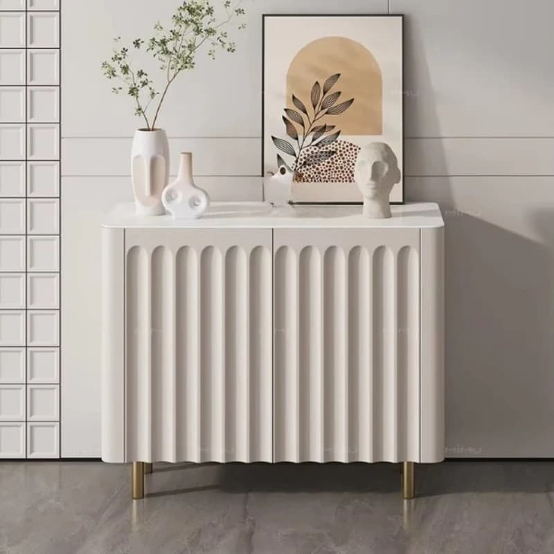 Light luxury entrance living room panel material foyer partition cabinet modern simple multi-layer board shoe cabinet household