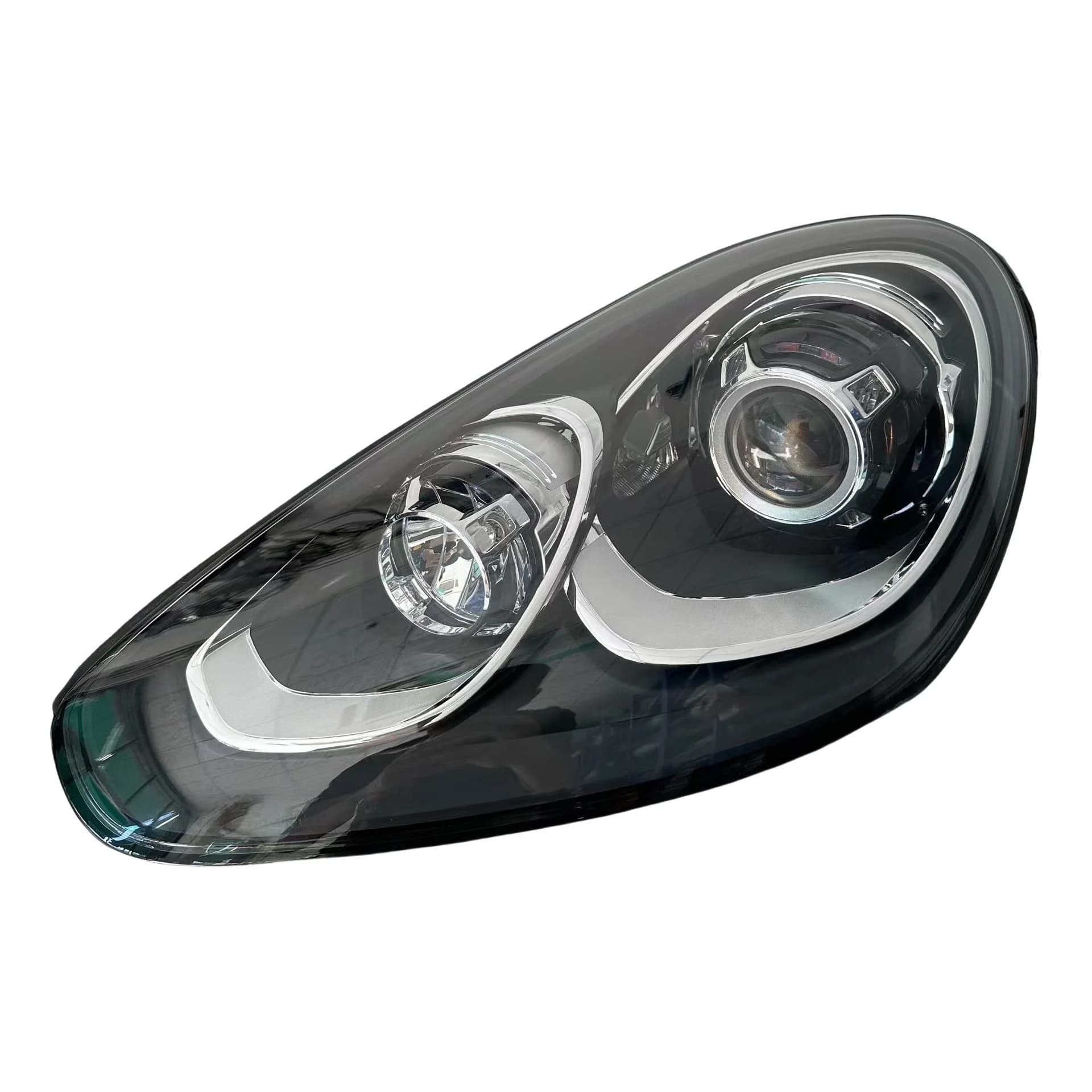 1 Pezzo per Fari Porsche 92A 2015-2017 Cayenne 958.2, Faro Allo Xenon con Funzione AFS, Versione EU