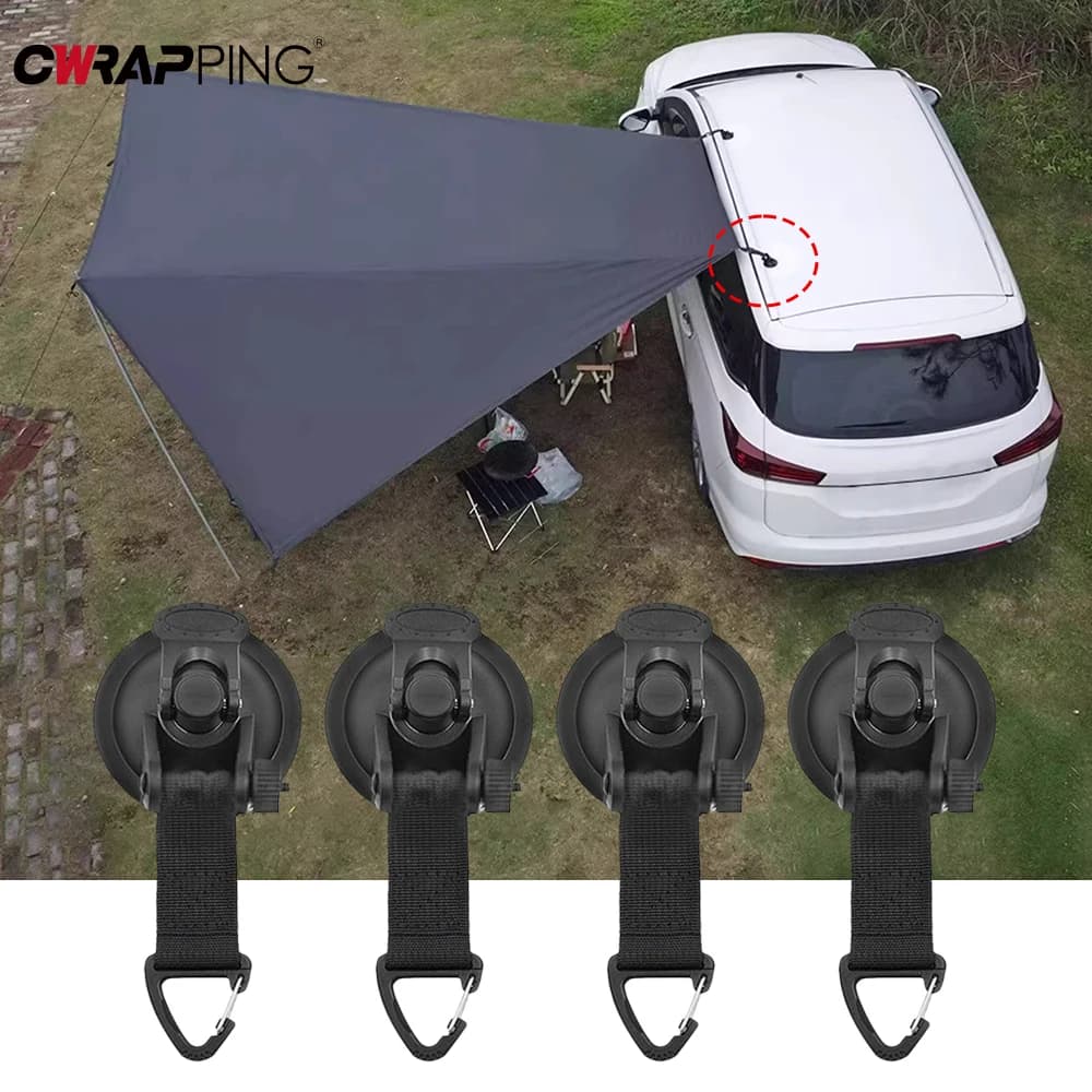 2/4 pcs curtains for auto suction cups outdoor rope powerful suction cup buckle side tarpaulins suction cups anchor hook fixing